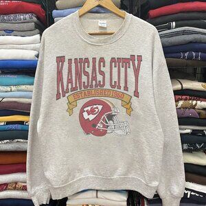 Vintage Kansas City Chiefs Football Sweatshirt, NFL Kansas City Chiefs Shirt Tee
